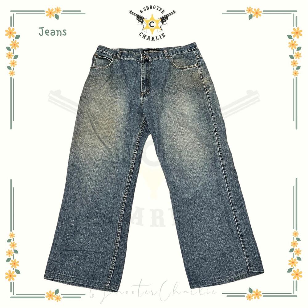Ron Chereskin Men's Regular Fit Designer Jeans Measures 25 x 25 Denim
